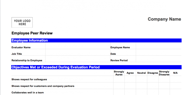 Employee Peer Review